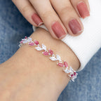 Rosy Petals Bracelet