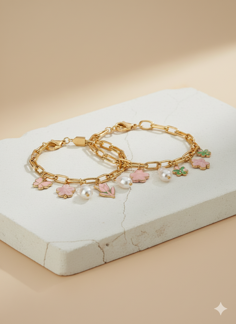 Blossom Charm Bracelet
