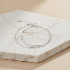 Pure Sterling Silver Twist Bangle