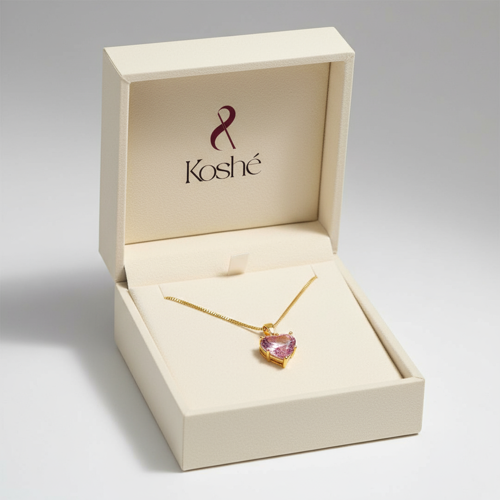 Ever Bright Heart Necklace