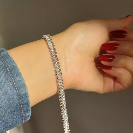 Ice Bar Glow Tennis Bracelet