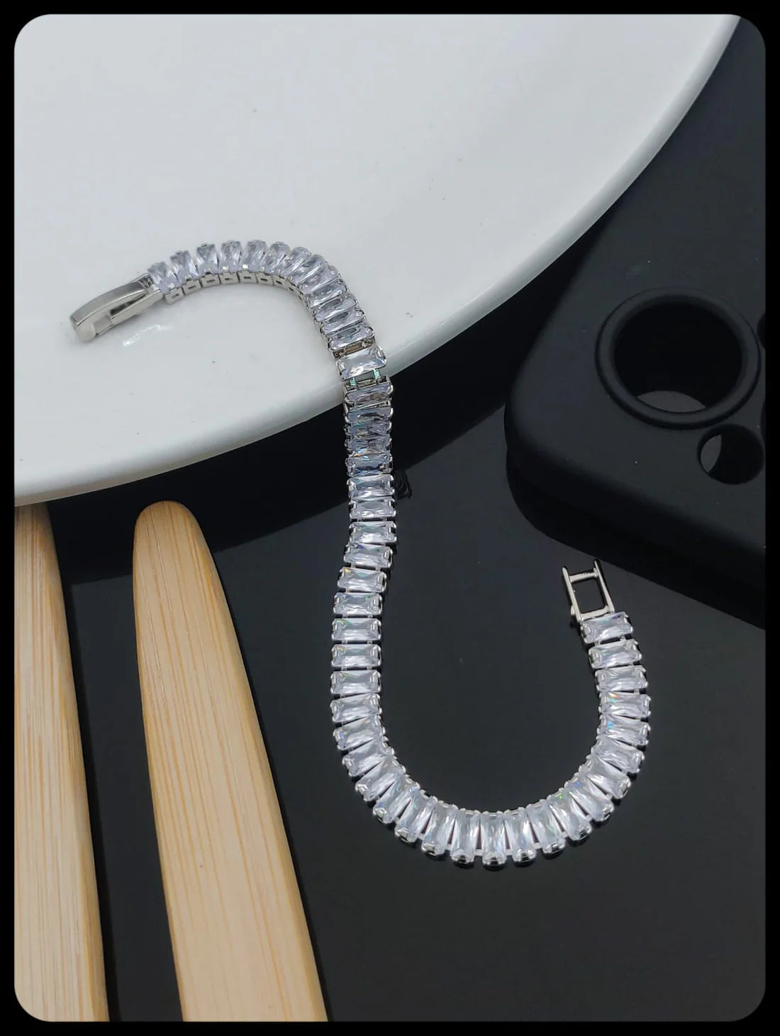 Ice Bar Glow Tennis Bracelet