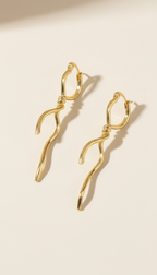 CrissCross Hoop Earrings