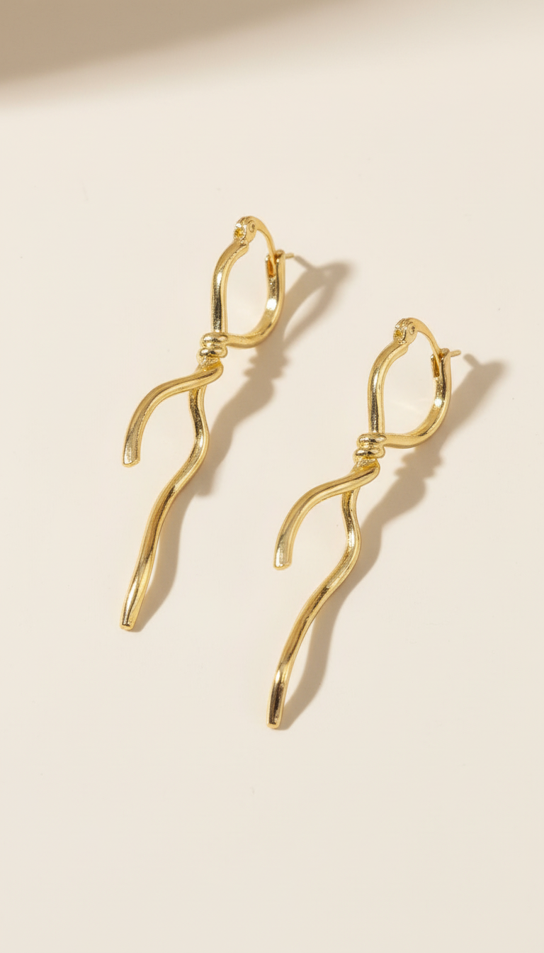 CrissCross Hoop Earrings