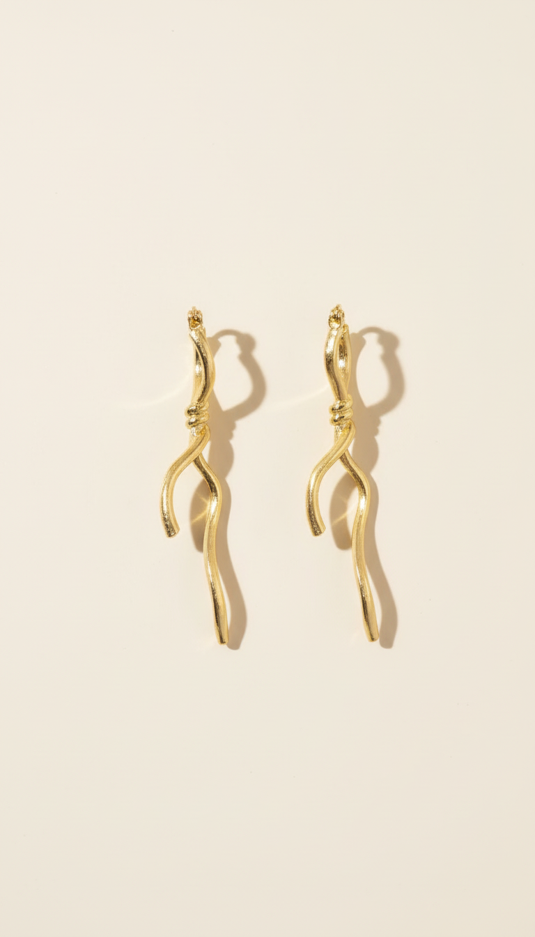 CrissCross Hoop Earrings