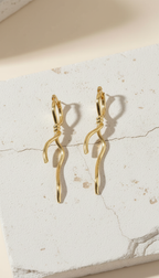 CrissCross Hoop Earrings