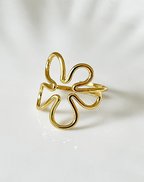 Clover Drip Ring