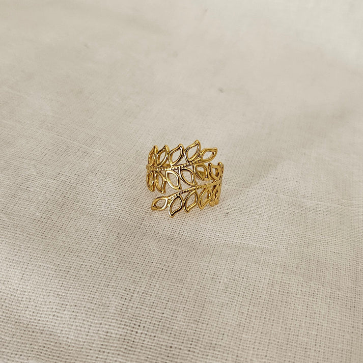 Leaf Crown Ring