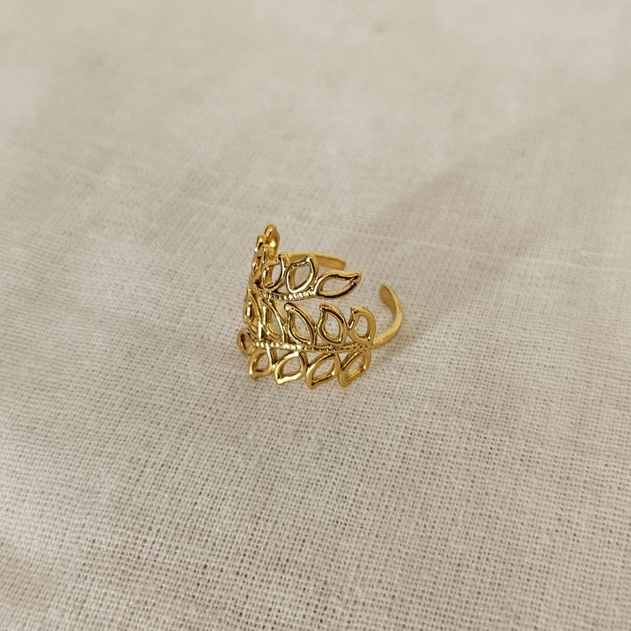 Leaf Crown Ring